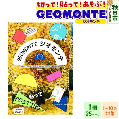 GEOMONTE ジオモンテ 幼児小学生教材 1冊25ページ|15_aiy-010101