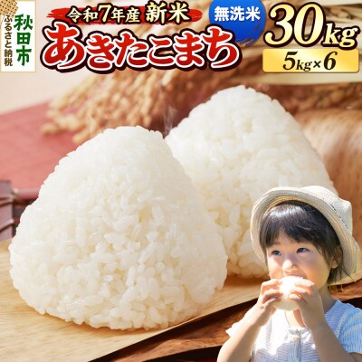 《令和7年産新米》 あきたこまち 30kg 無洗米|15_mge-013001m