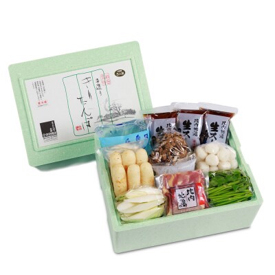 4月発送 佐田商店のきりたんぽ鍋セット 3人前 きりたんぽ 6本入|15_sts-010301g