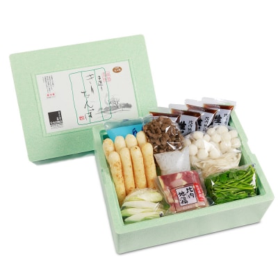 3月発送 佐田商店のきりたんぽ鍋セット 4人前 きりたんぽ 8本入|15_sts-010401f