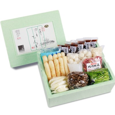 2月発送 佐田商店のきりたんぽ鍋セット 5人前 きりたんぽ 10本入|15_sts-010501e