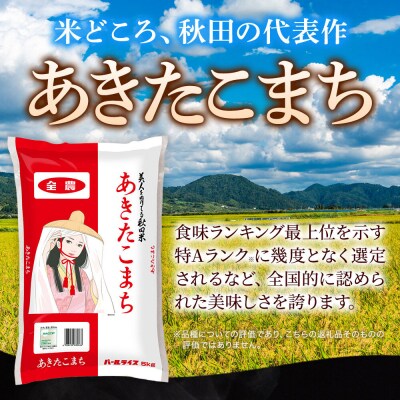 定期便2ヶ月 あきたこまち【白米】秋田県産 10kg(5kg×2袋)|15_zna-011002h