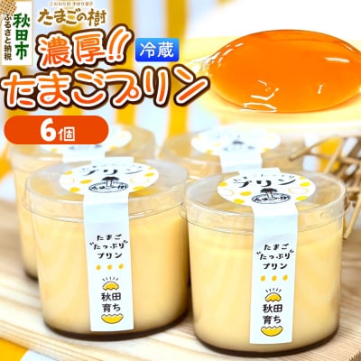たまごの樹 濃厚たまごプリン 6個(1個 約78g)|15_tyt-040601