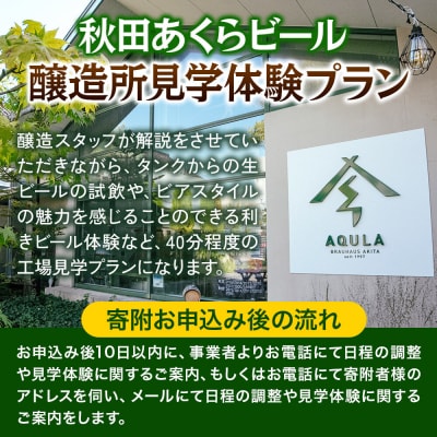 秋田あくらビール醸造所見学体験プラン(1名様)|15_nhn-220101