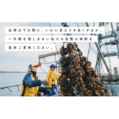 北海道サロマ湖産　カキ約3.6kg