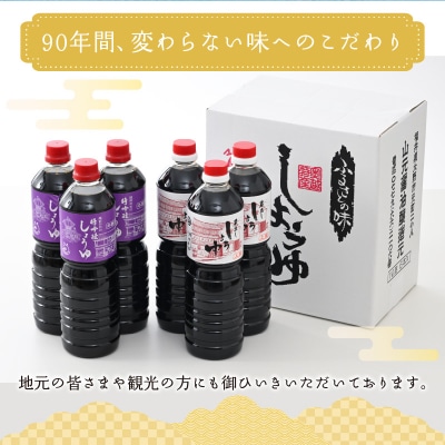 厳選こだわり醤油「木桶仕込み」2種 詰め合わせ
