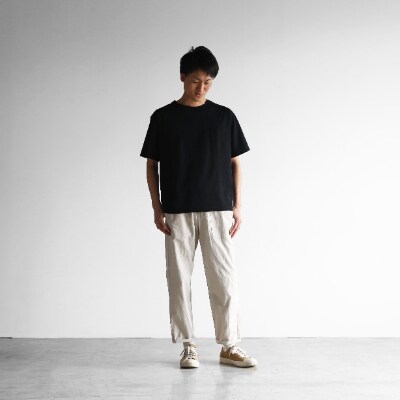 HUIS遠州織物 やわらかシーチングコットンイージーワークパンツ 