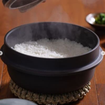 最高のご飯をご家庭で!米炊きにこだわったアルミ製羽釜「アラヒ」4合炊き　日本料理【勢麟】監修