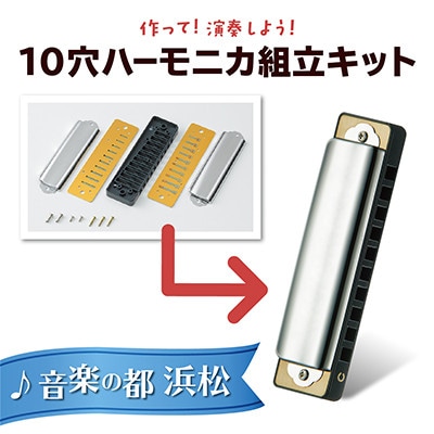 手づくり工作シリーズ　10穴ハーモニカ