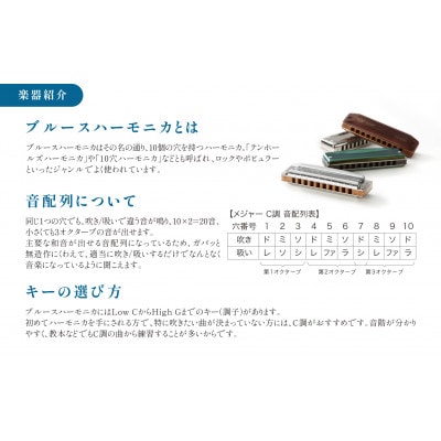 こだわりのメイドイン浜松　スズキ　ハーモニカセット