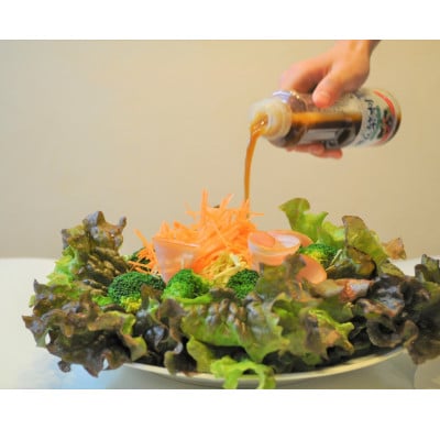 【期間限定】1977年創業　野菜村ドレッシング業務用(和風・ごま各1本)1000ml×2本