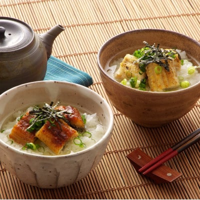 浜名湖うなぎ茶漬け8食(蒲焼・白焼 各4食)