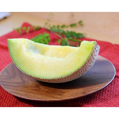 静岡産　クラウンメロン 並 (白クラス) 約1.1kg 1玉