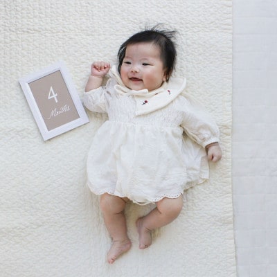 月齢・選び取りカード (12枚セット / リバーシブル / オリジナルデザイン)