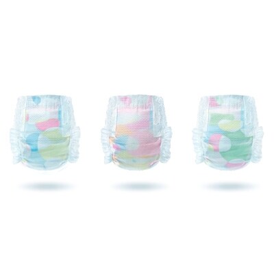 2021年11月発送開始『定期便』Mirafeel 乳幼児用おむつ　Mサイズ(6～11kg)全3回