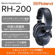 【Roland】 モニターヘッドホン/RH-200