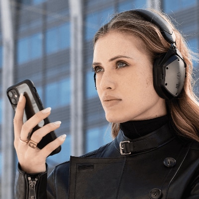 【V-MODA】アクティブノイズキャンセリングワイヤレスヘッドホンM-200 ANC