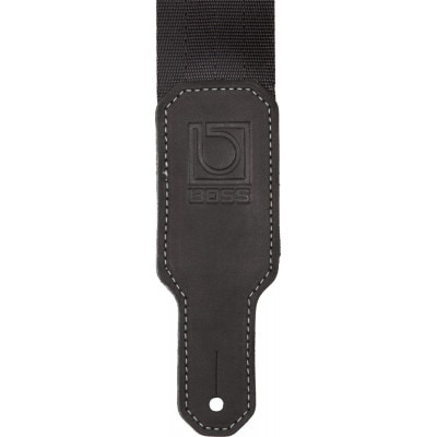 【BOSS純正】ギターストラップ/5cm幅/ナイロン/黒/BSB-20-BLK