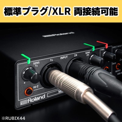 RolandのUSBオーディオインターフェース/RUBIX22