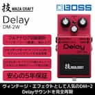 【BOSS】WAZA-CRAFT/DM-2W/Delay