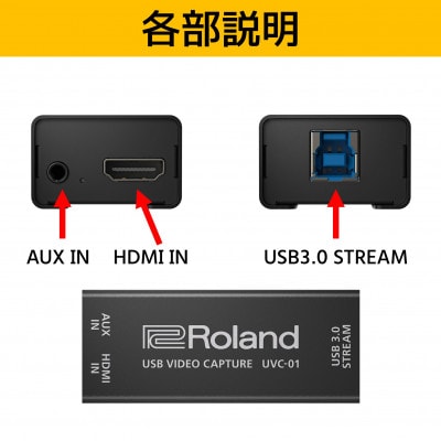 Amazon.com: Roland UVC-01 USB Video Capture | Plug-and-Play