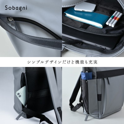 Sobagni　Back Pack 180_01(ホワイト)