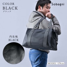 Sobagniのボストンバッグ ブラック