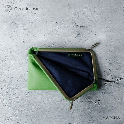 【Chakara】GAMAGUCHI cardcase(マッチャ)