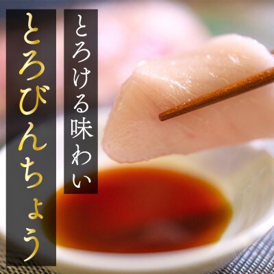 【毎月定期便】 トロビンチョウマグロ切り落とし(250g×4 計1kg)全12回