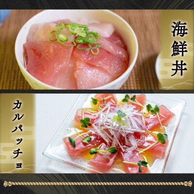 【毎月定期便】 トロビンチョウマグロ切り落とし(250g×4 計1kg)全12回