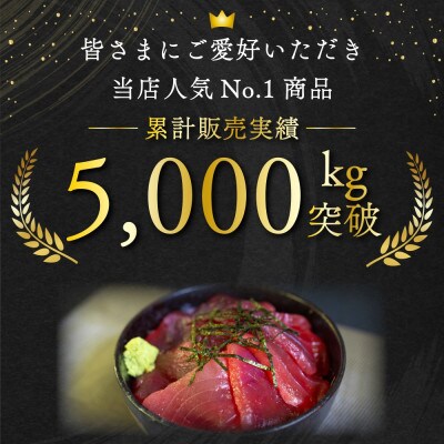 【毎月定期便】 天然ミナミマグロ赤身切り落とし(250g×4 計1kg)全6回