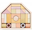 エドインターの知育玩具【つみきのいえM 】(日本産/木製玩具)