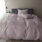 日本製 掛け布団カバー セミダブル 希少なピンタック仕様 綿サテン アローズ リードピンク