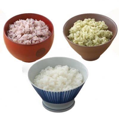 浜松産キューブ米「出世まんま・太古まんま・お茶まんま」300g×9個セット
