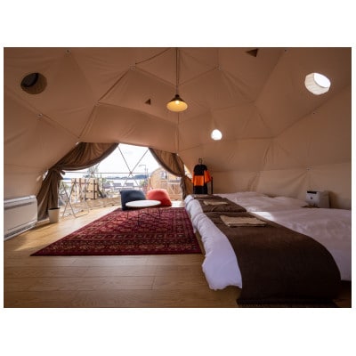 villa vacances hamanakoグランピングドームテント宿泊券4名分