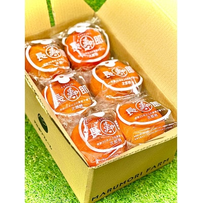 【訳アリ】ご家庭用 新鮮長持ちの柿・長寿郎10〜14玉箱