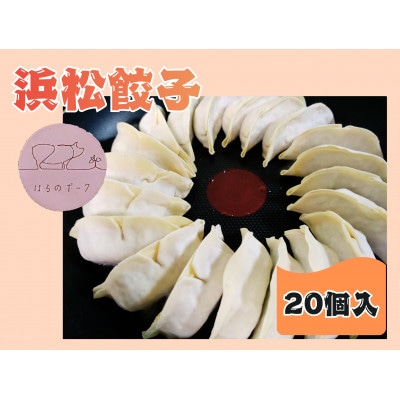 養豚屋が本気で作ったはるの餃子　20個入り1パック。国産豚100%使用　冷凍浜松餃子