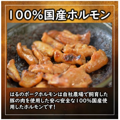 ミックスホルモン200g×1袋　味噌味　国産豚内臓　冷凍
