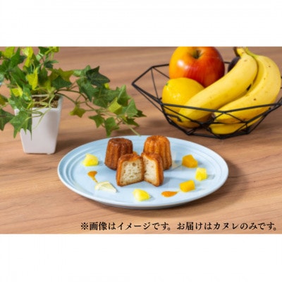 PEACEFUL canele プレーン(ピースフルカヌレプレーン)有機バニラの芳醇な香り　10個入