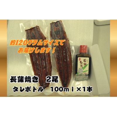 浜名湖産うなぎ　長蒲焼き2尾　香りと黄金色が映える一品!　個包装パック　タレ・山椒付き