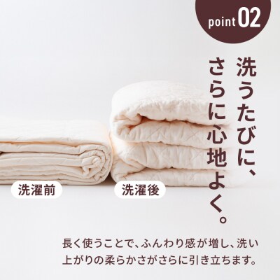 【累計100万枚突破】人に1番やさしい寝具 パシーマ キルトケット (シングル) 1枚