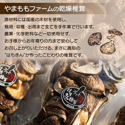 やまももファーム乾燥椎茸 4袋セット(合計約80g) yo-0008