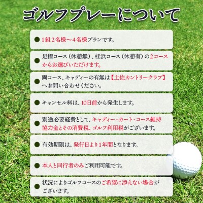 土佐カントリークラブ(土日祝日)& リゾートホテル海辺の果樹園 1泊2食付 hj-0006