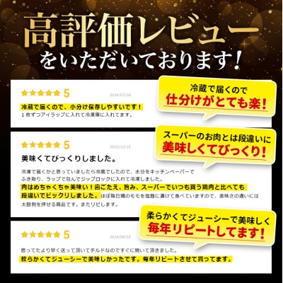 鶏肉 広島熟成どり もも肉 4kg(2kg×2) [No5895-0296]