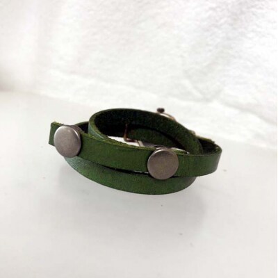 HR24の手作り時計　E(女性用)オリブ[No5895-0301]