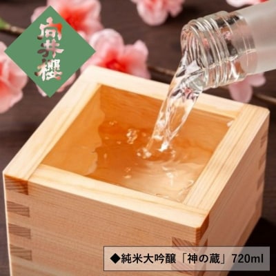 日本酒 純米大吟醸「神の蔵」720ml 1本入[No5895-0228]