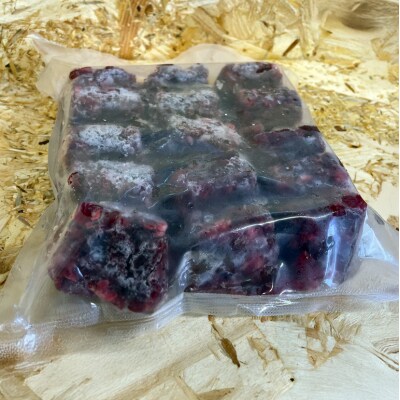 ペットフード 鹿肉ミンチ 2kg(500g×4袋) 猫 犬 おやつ[No5895-0637]