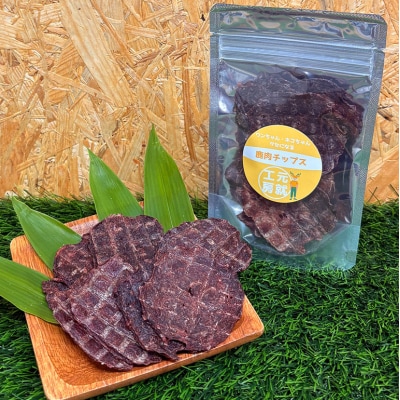 ペットフード 鹿肉チップス-フレークセットB 猫 犬 おやつ[No5895-0634]