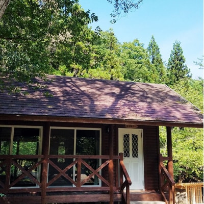 OutdoorFunキャンプフィールド ログコテージ利用券 1枚[No5895-0490]