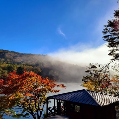 OutdoorFunキャンプフィールド 湖畔の小部屋 利用券 1枚[No5895-0492]